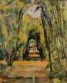 El callejón de Chantilly Paul Cezanne bosque